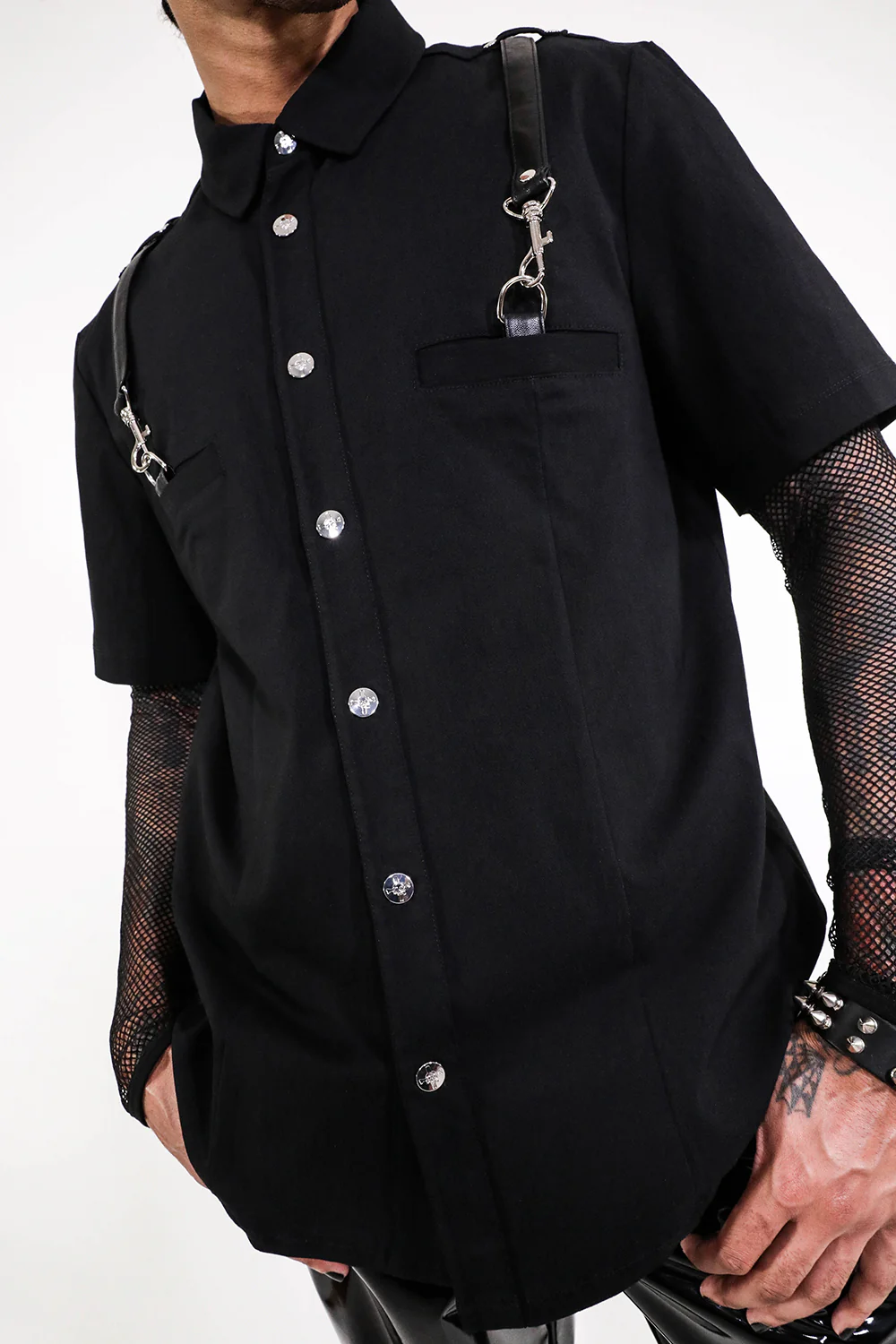 Men's Short Sleeve Gangsta Pranksta Shirt - Image 9