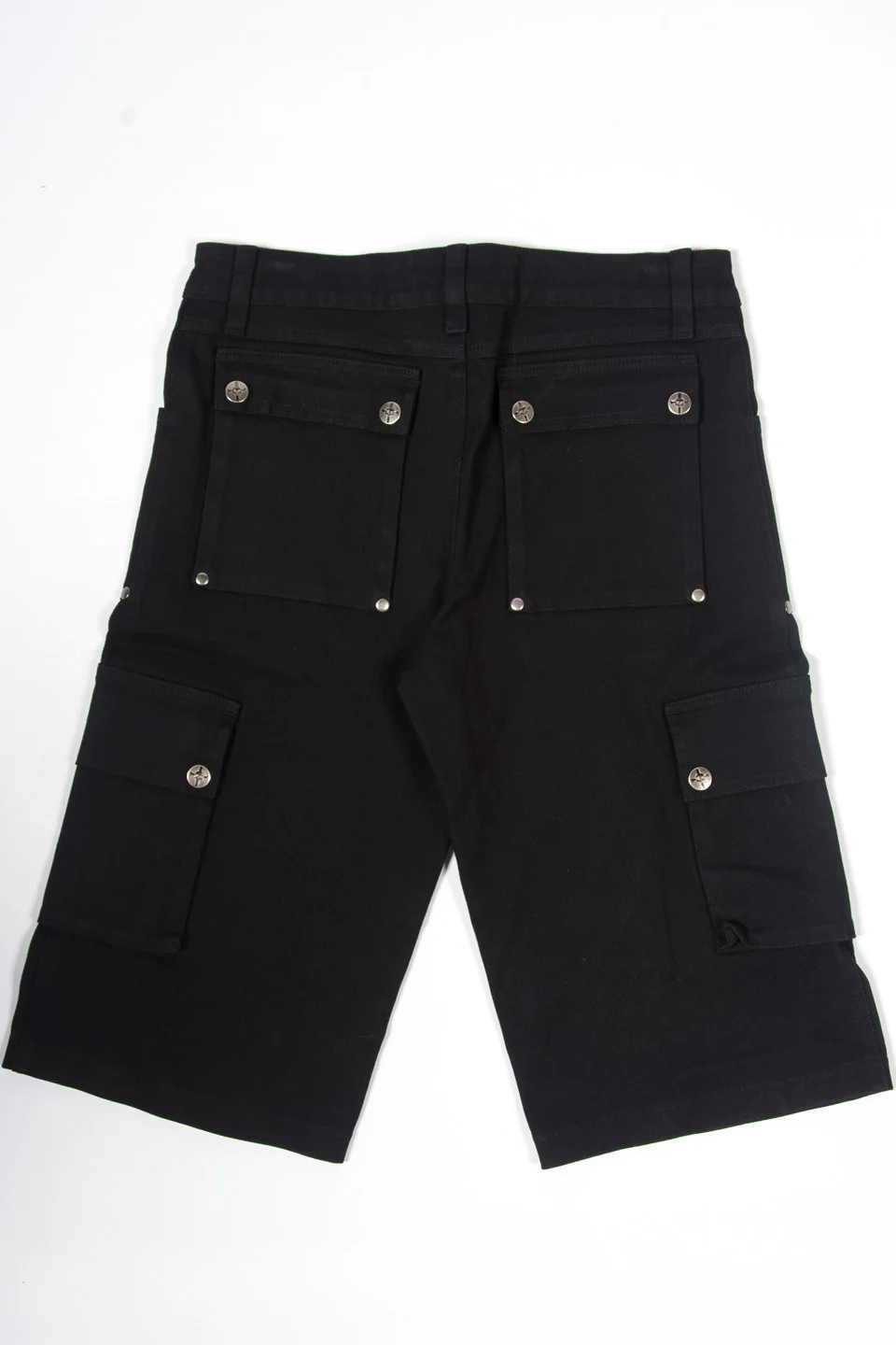 Vintage Black Cargo Shorts - Image 4