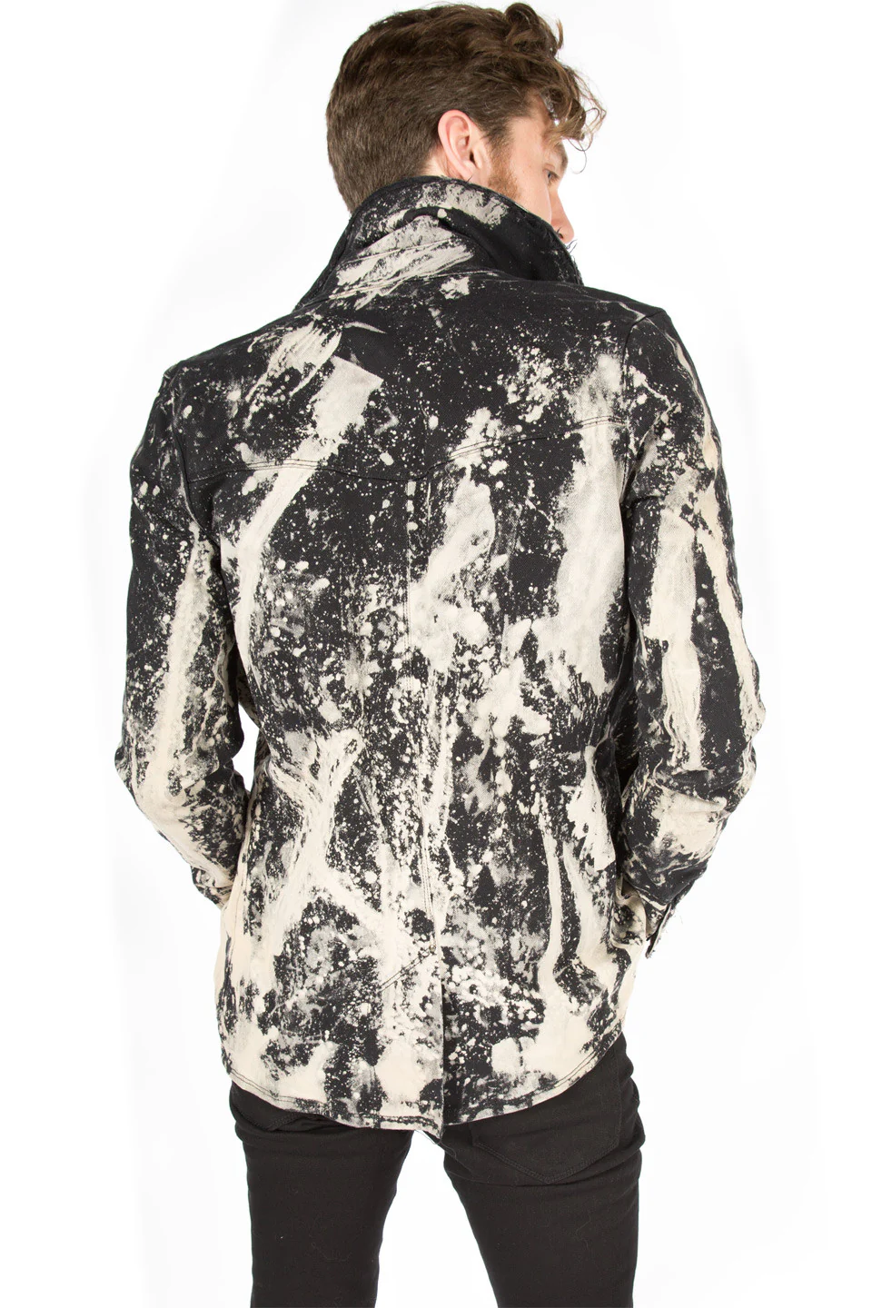 Porn Splatter Stretch Twill Jacket - Image 2