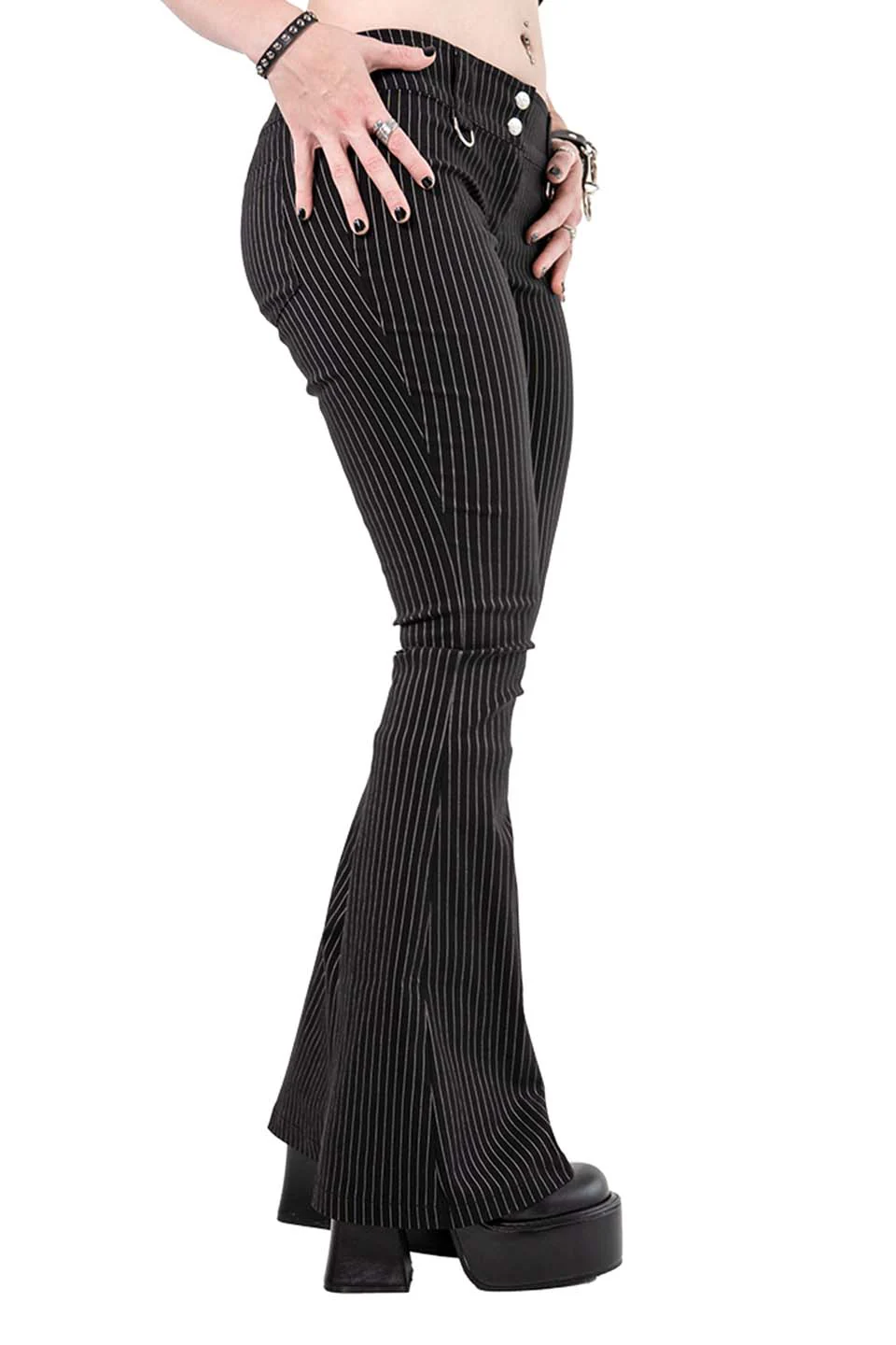 Pinstriped Gangsta Pranksta Pants - Karley - Image 6