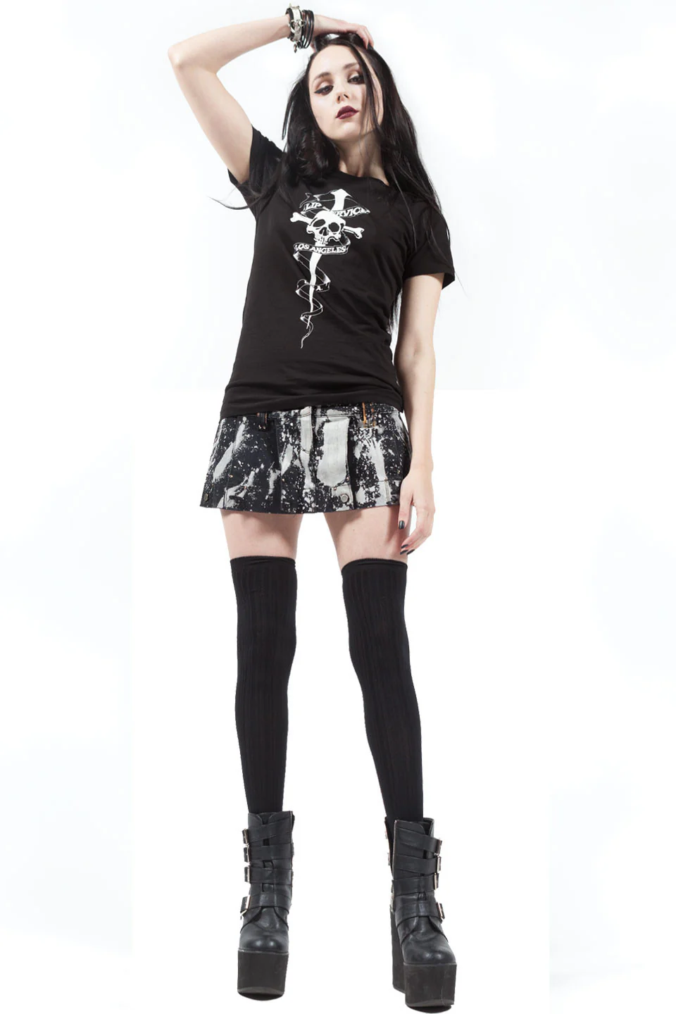 Porn Splatter Mini Skirt - Image 2