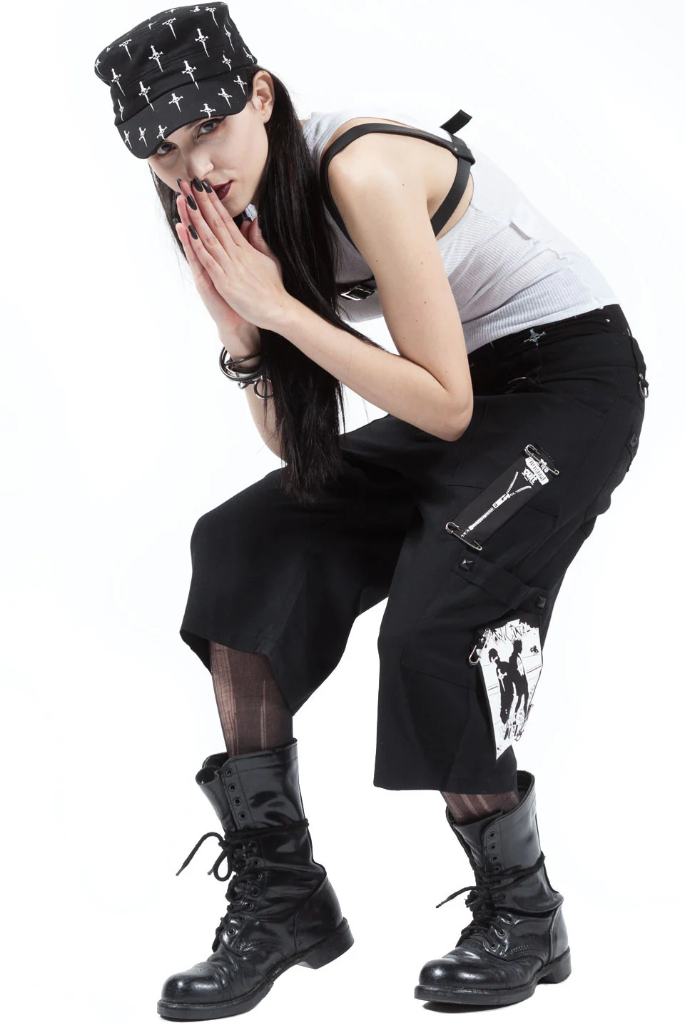 Punk & Disorderly Unisex Shorts - Image 3