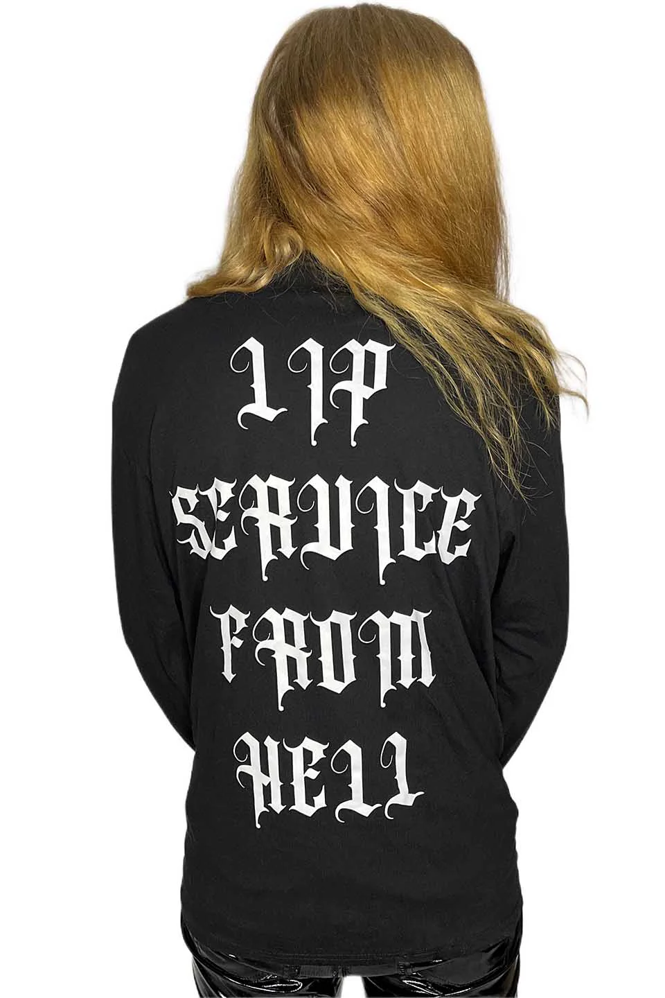Riddick X Lip Service Vegan Anarchy Long Sleeve T-shirt - Image 3
