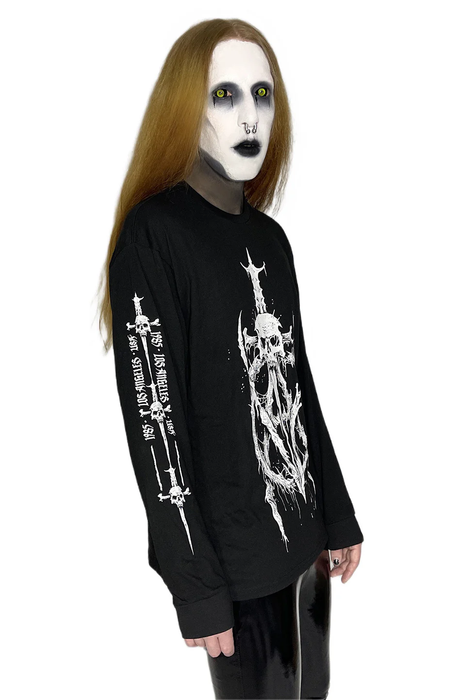 Riddick X Lip Service Vegan Anarchy Long Sleeve T-shirt - Image 4