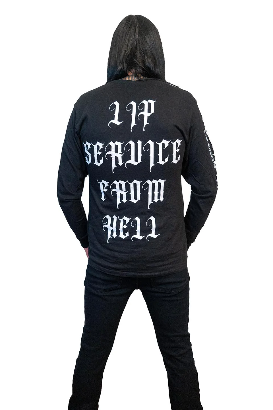 Riddick X Lip Service Vegan Anarchy Long Sleeve T-shirt - Image 6