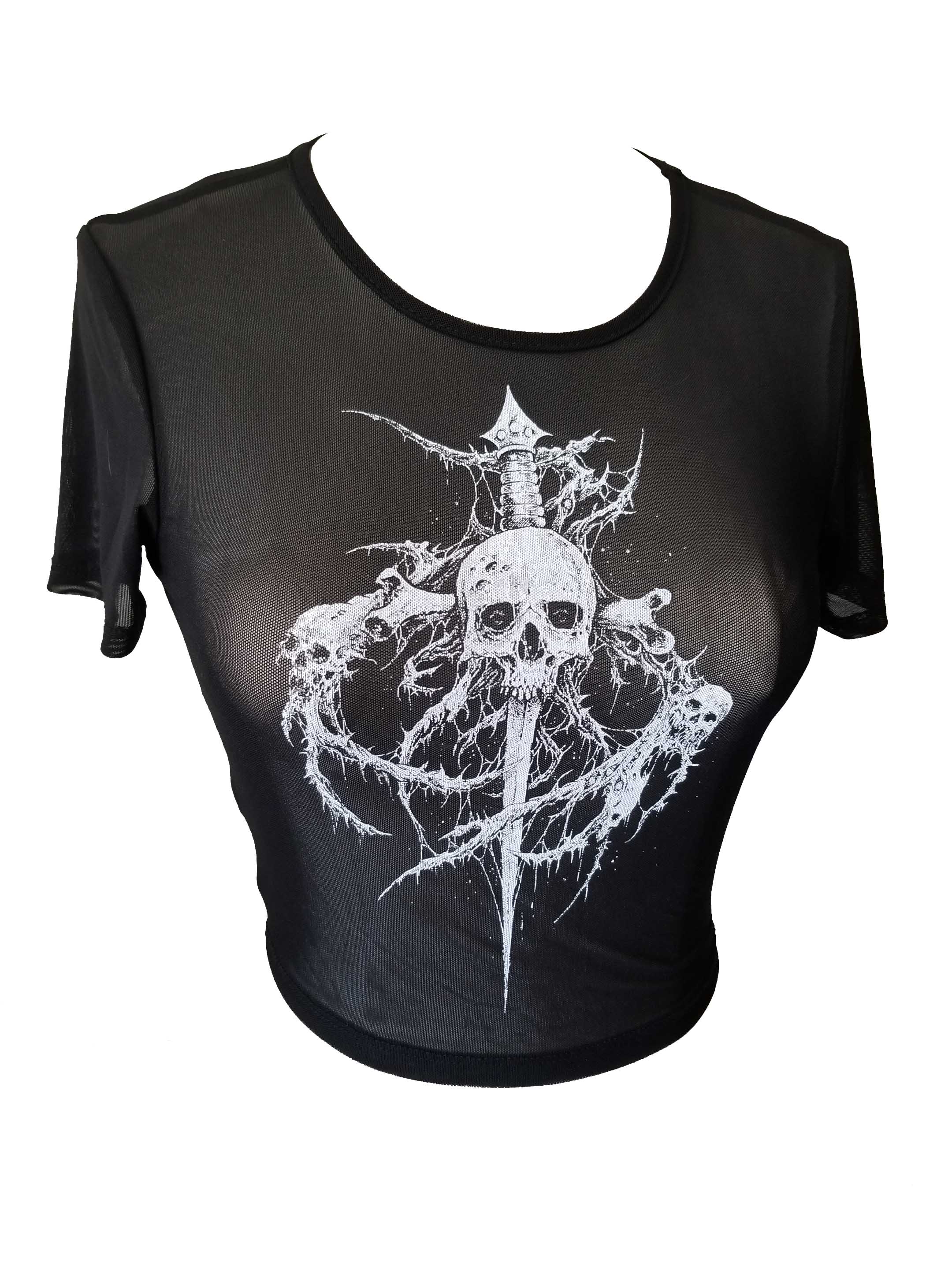 Riddick X Sheer Mesh Baby T - Image 4