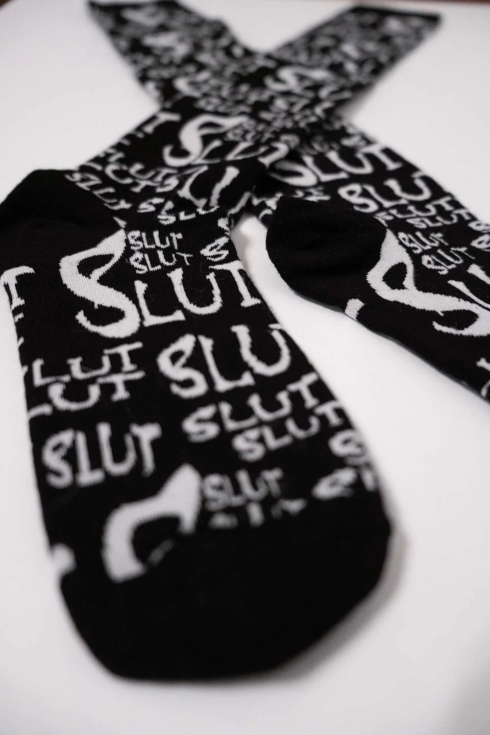 Slut Thigh High Socks - Image 4
