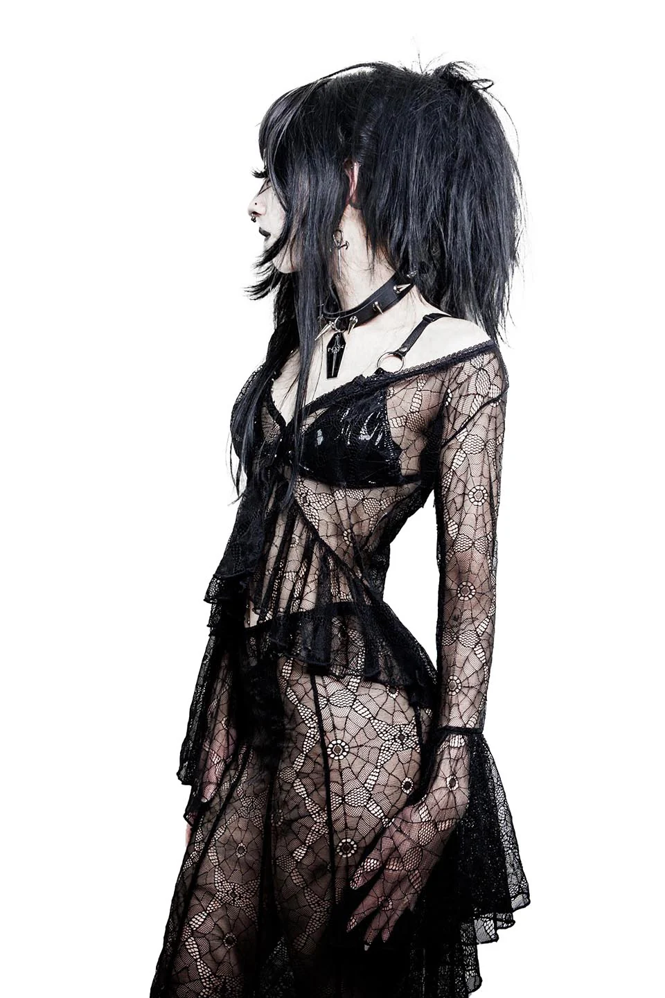 Webutante Spiderweb Bell Sleeve Top - Image 7