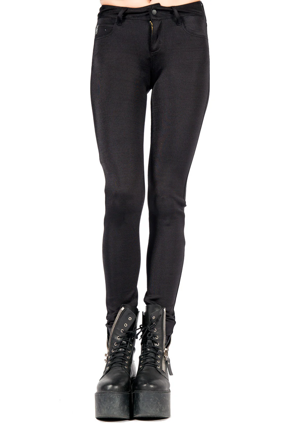 Straight From The Heart Glam Spandex Jean - Image 2