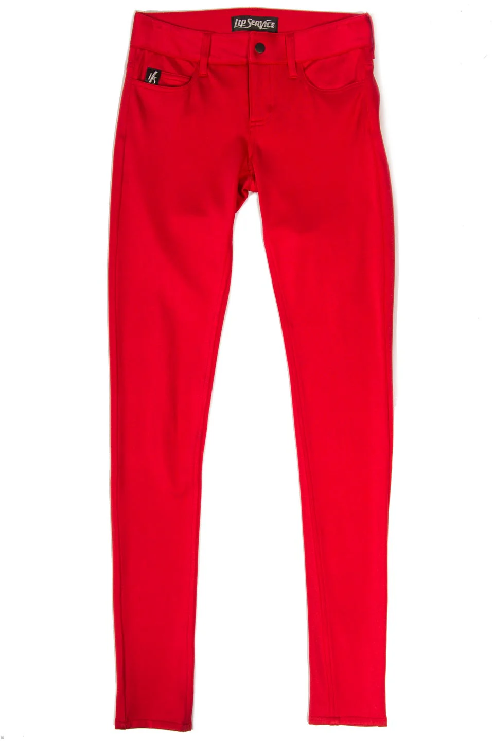 Straight From The Heart Red Glam Spandex Jean - Image 4
