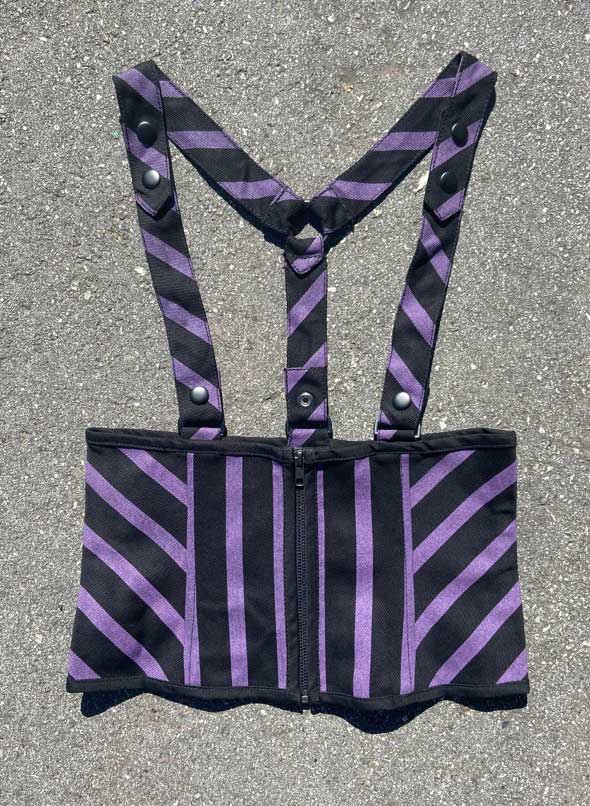 Vintage Striped Underbust