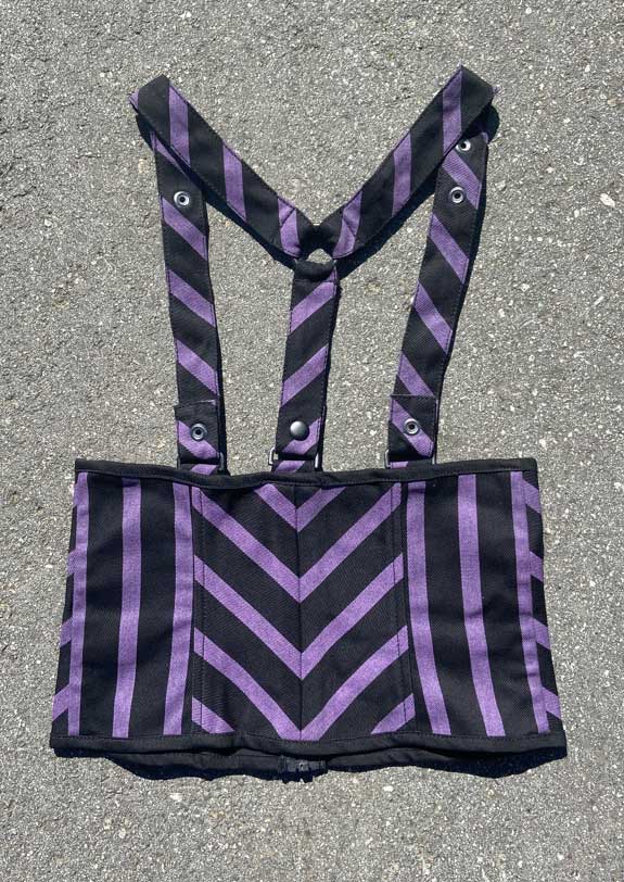 Vintage Striped Underbust - Image 2
