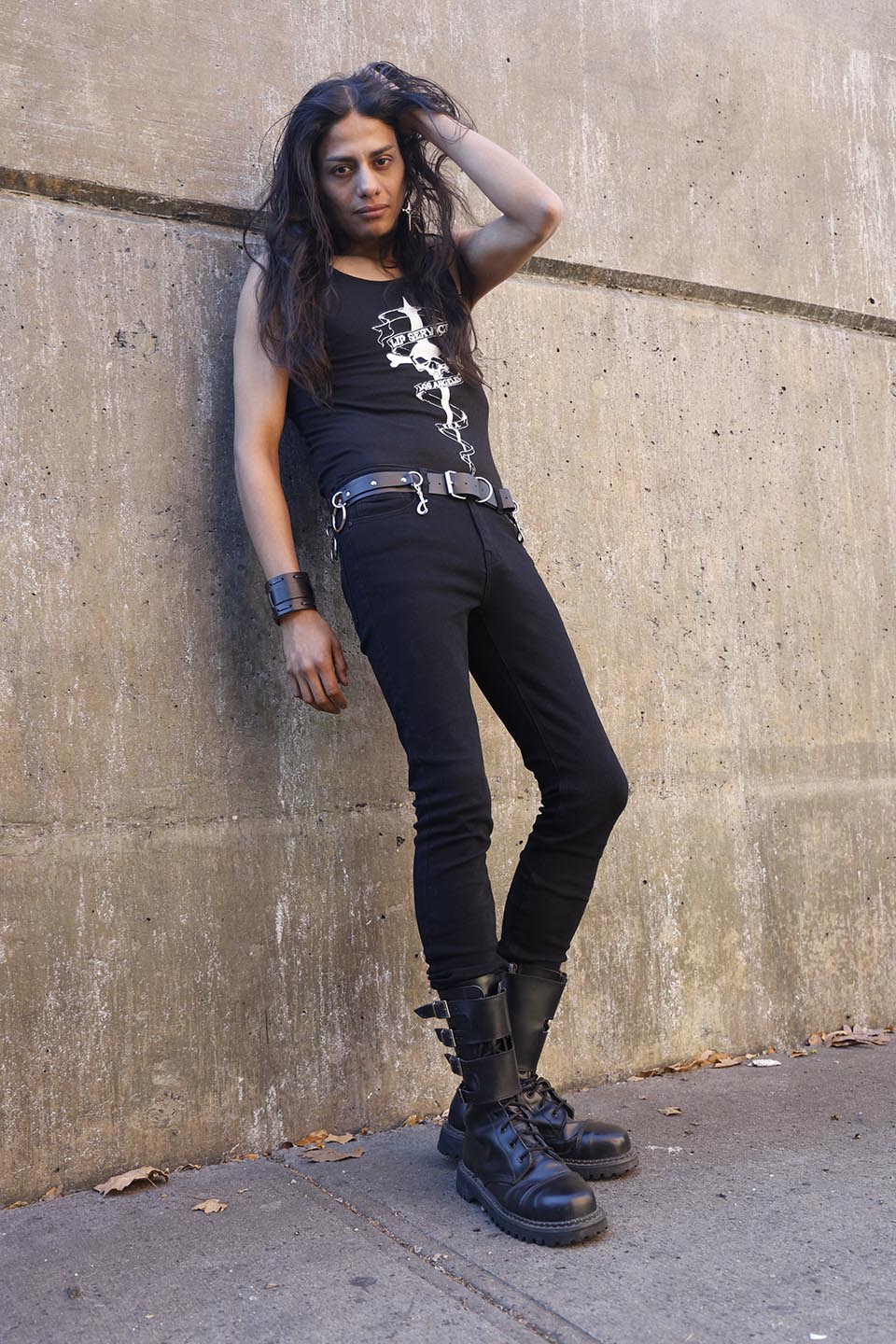 THE 301-G SKINNY BLACK STRETCH FxxK'N JEANS - Image 4