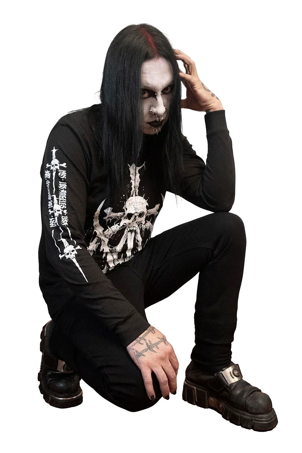 THE 301-G SKINNY BLACK STRETCH FxxK'N JEANS - Image 5