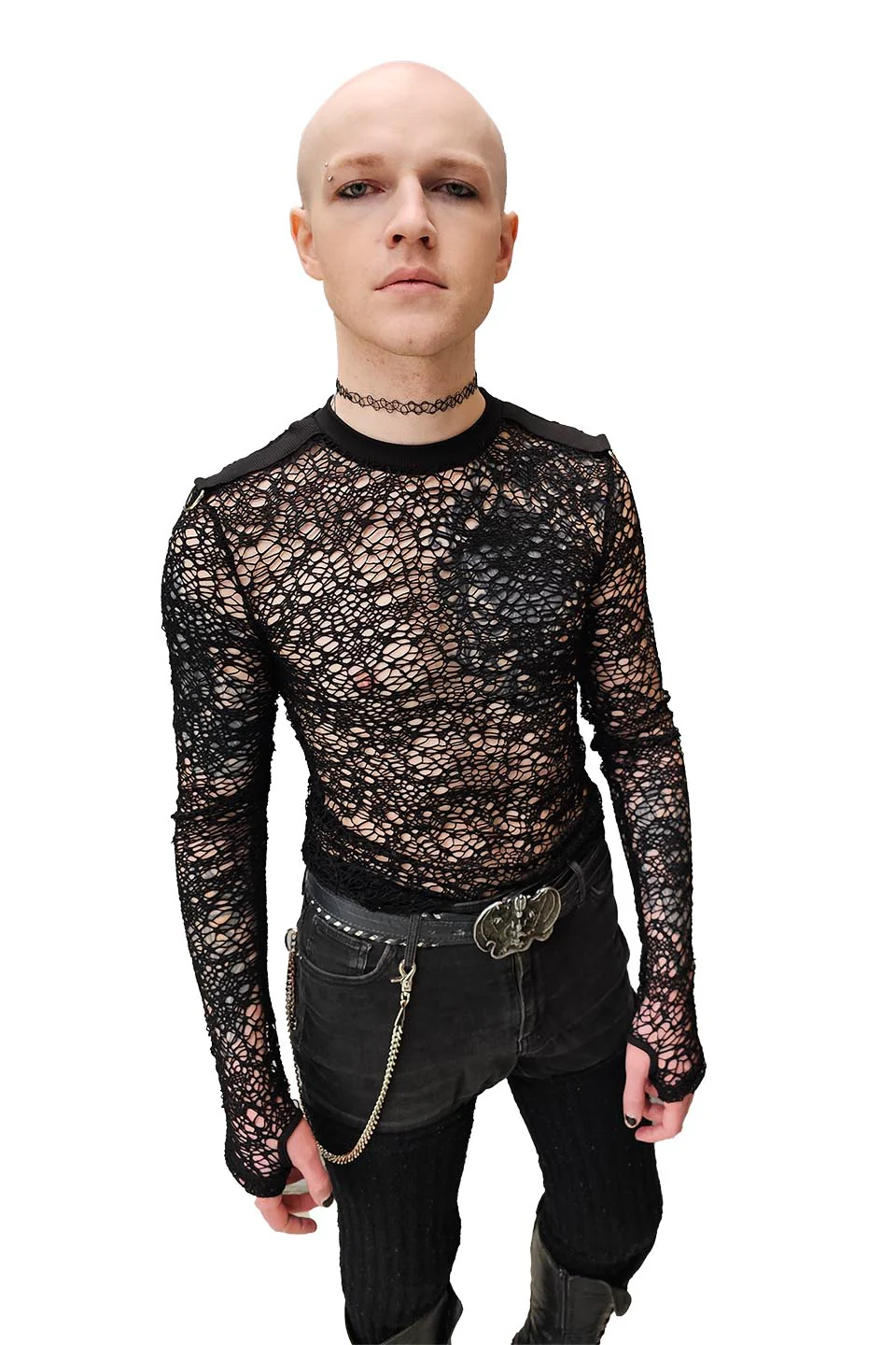 The Wicker Man Web Mesh Long Sleeve Shirt - Image 5