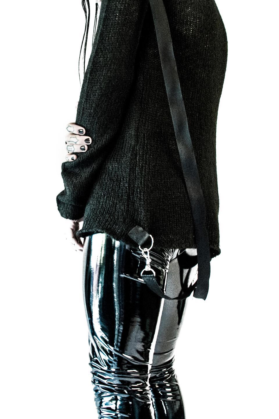 Unisex Cross Strap Sweater - Image 4