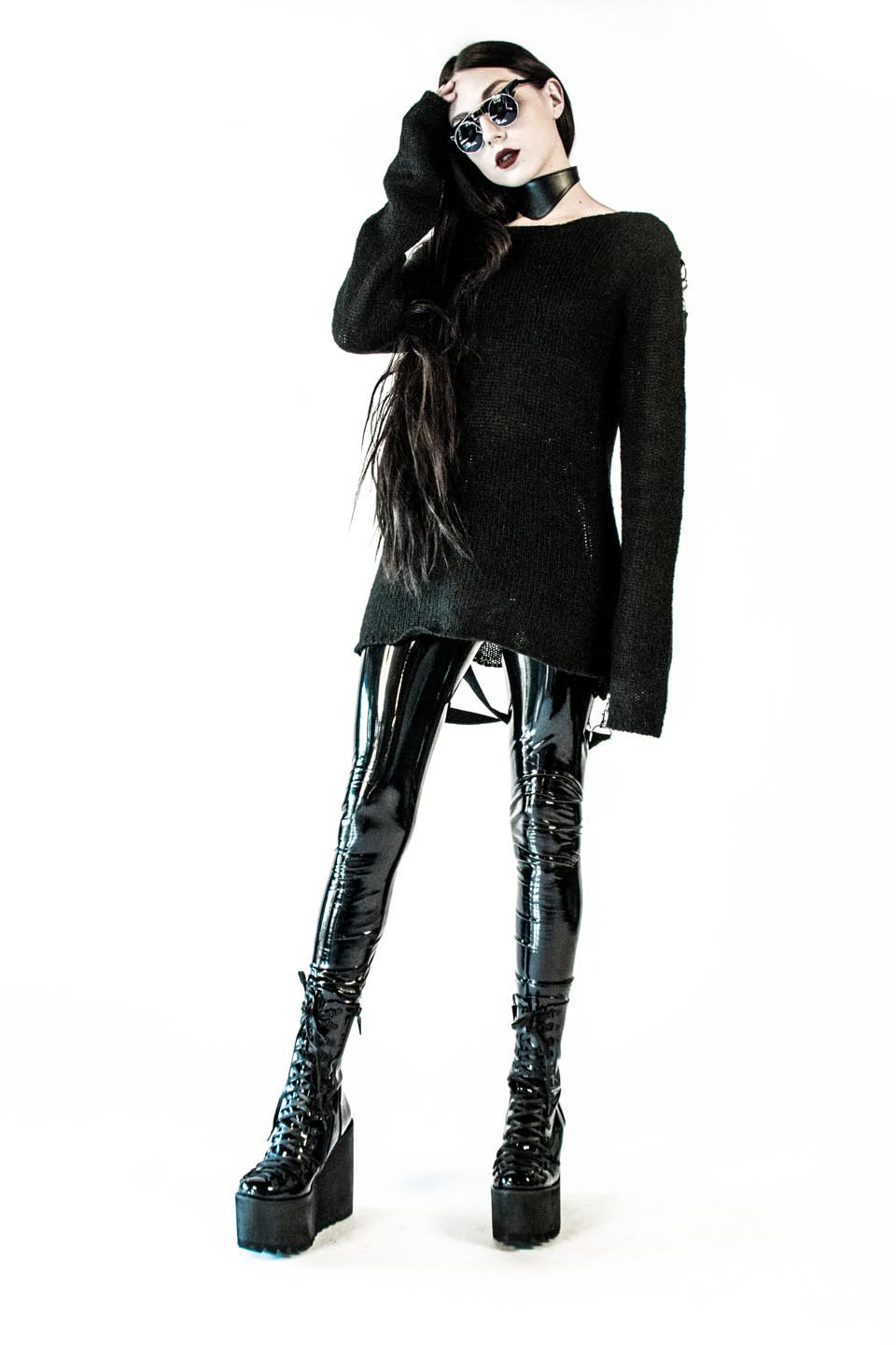 Unisex Cross Strap Sweater - Image 6