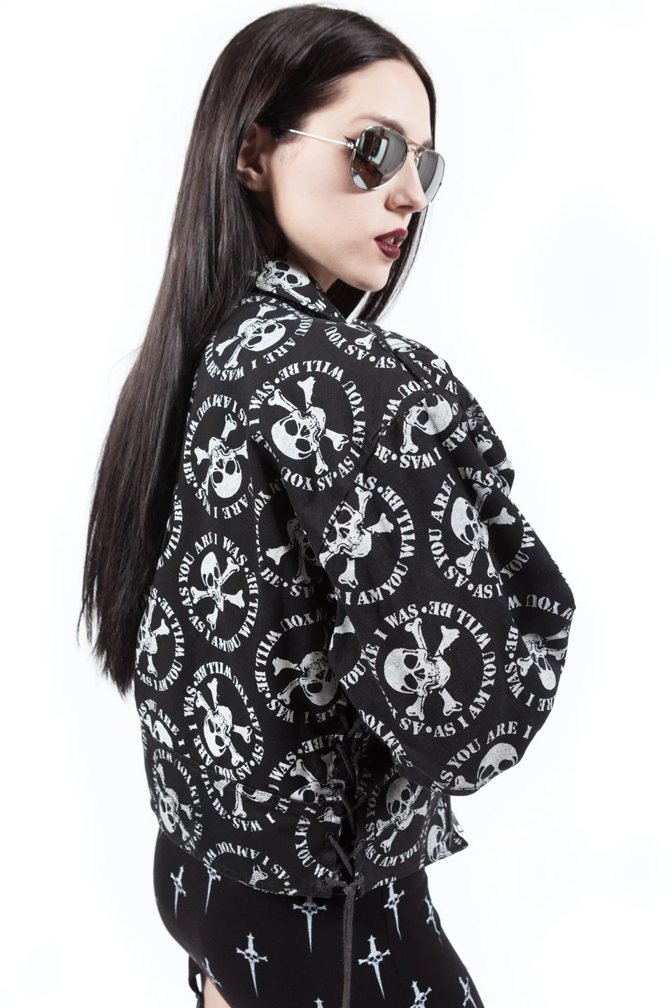 As I Am You Will Be Moto Jacket - Image 2