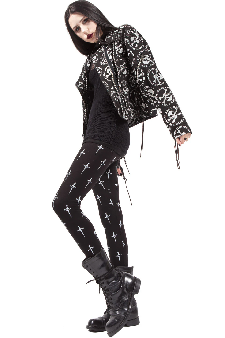As I Am You Will Be Moto Jacket - Image 3