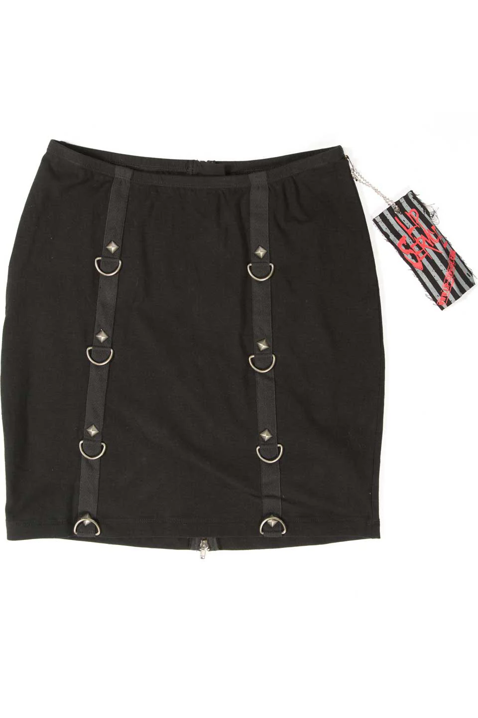 Vintage Batz & Bones Pencil Skirt - Image 7