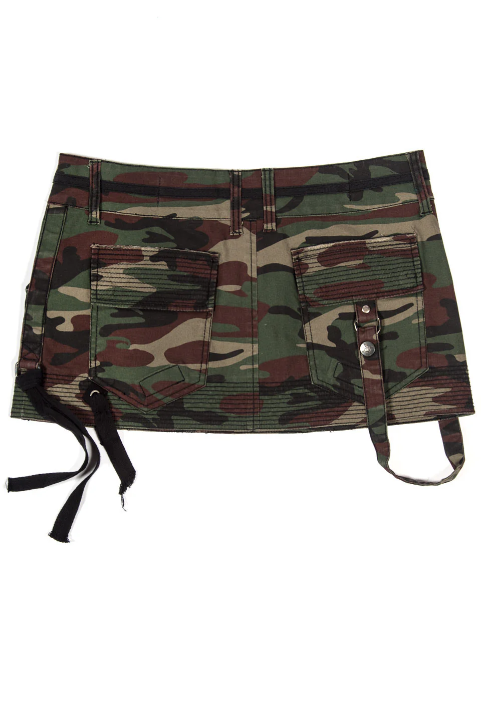 Vintage Camo Print Mini Skirt - Image 6