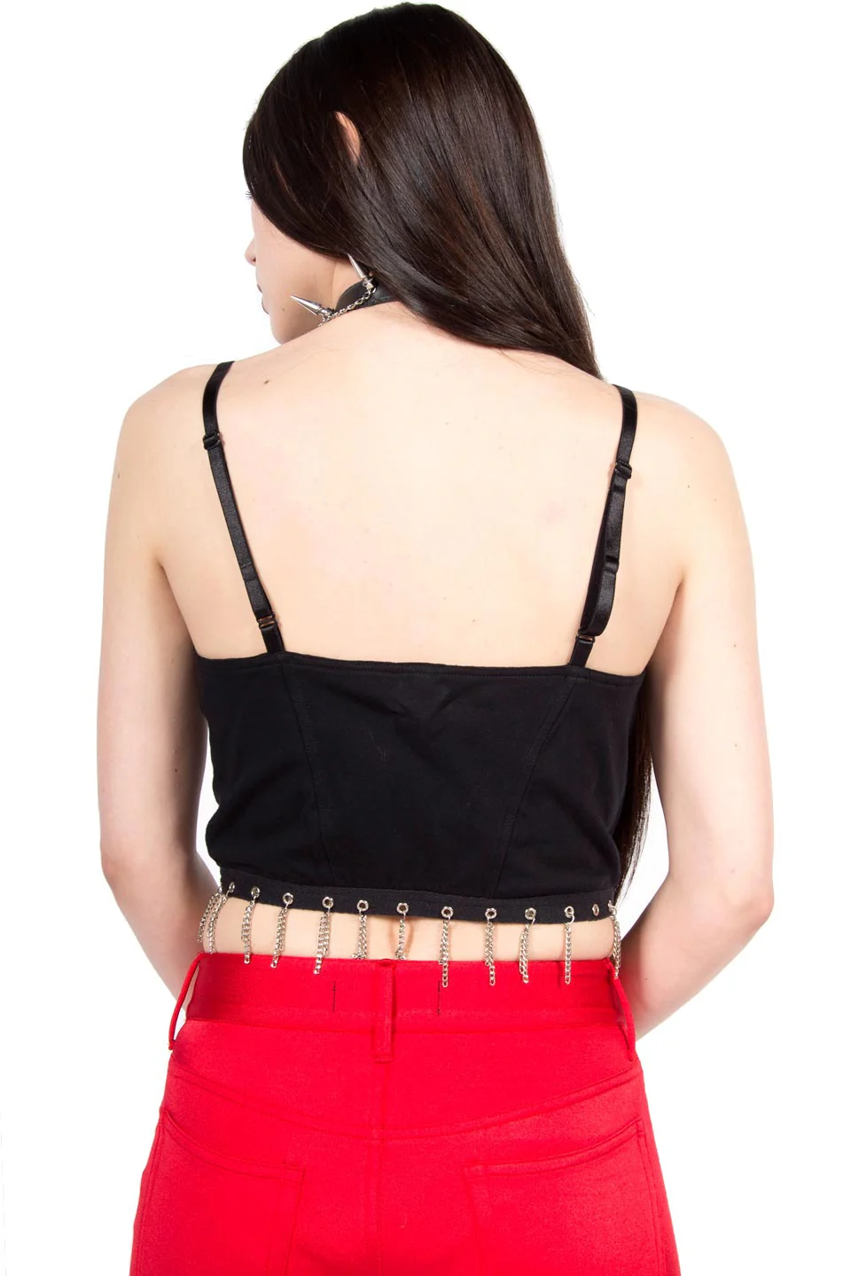 Vintage Chain Crop Top - Image 3