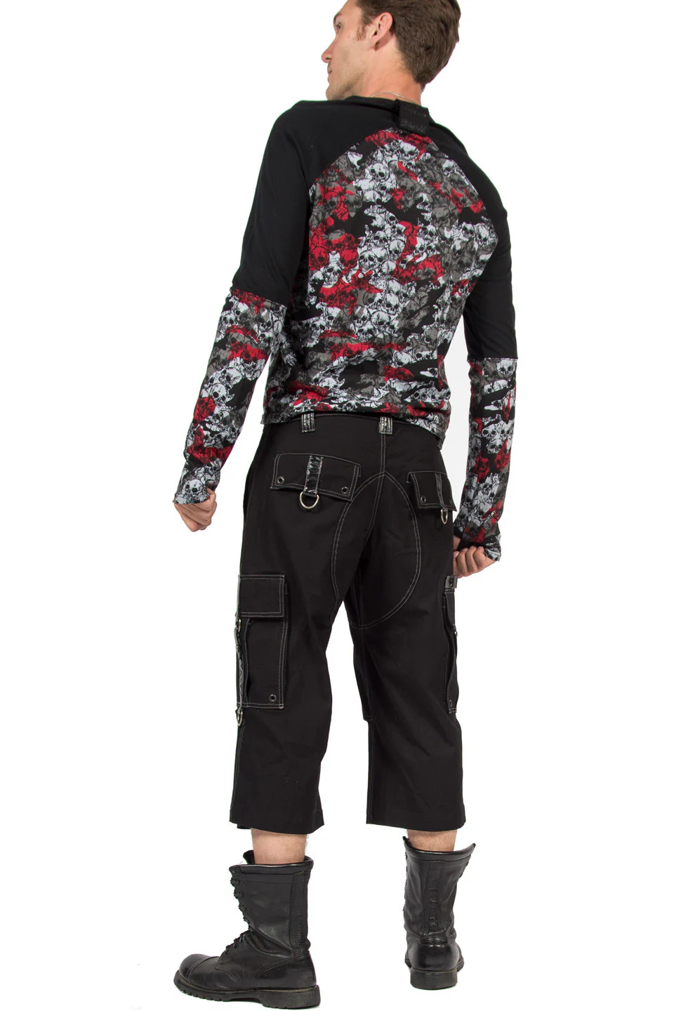 Vintage Fall Out Ripstop Cargo Shorts - Image 4