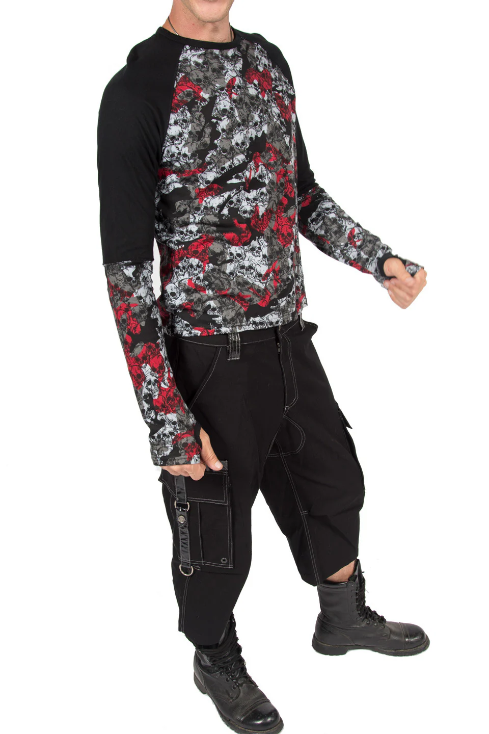 Vintage Fall Out Ripstop Cargo Shorts - Image 5