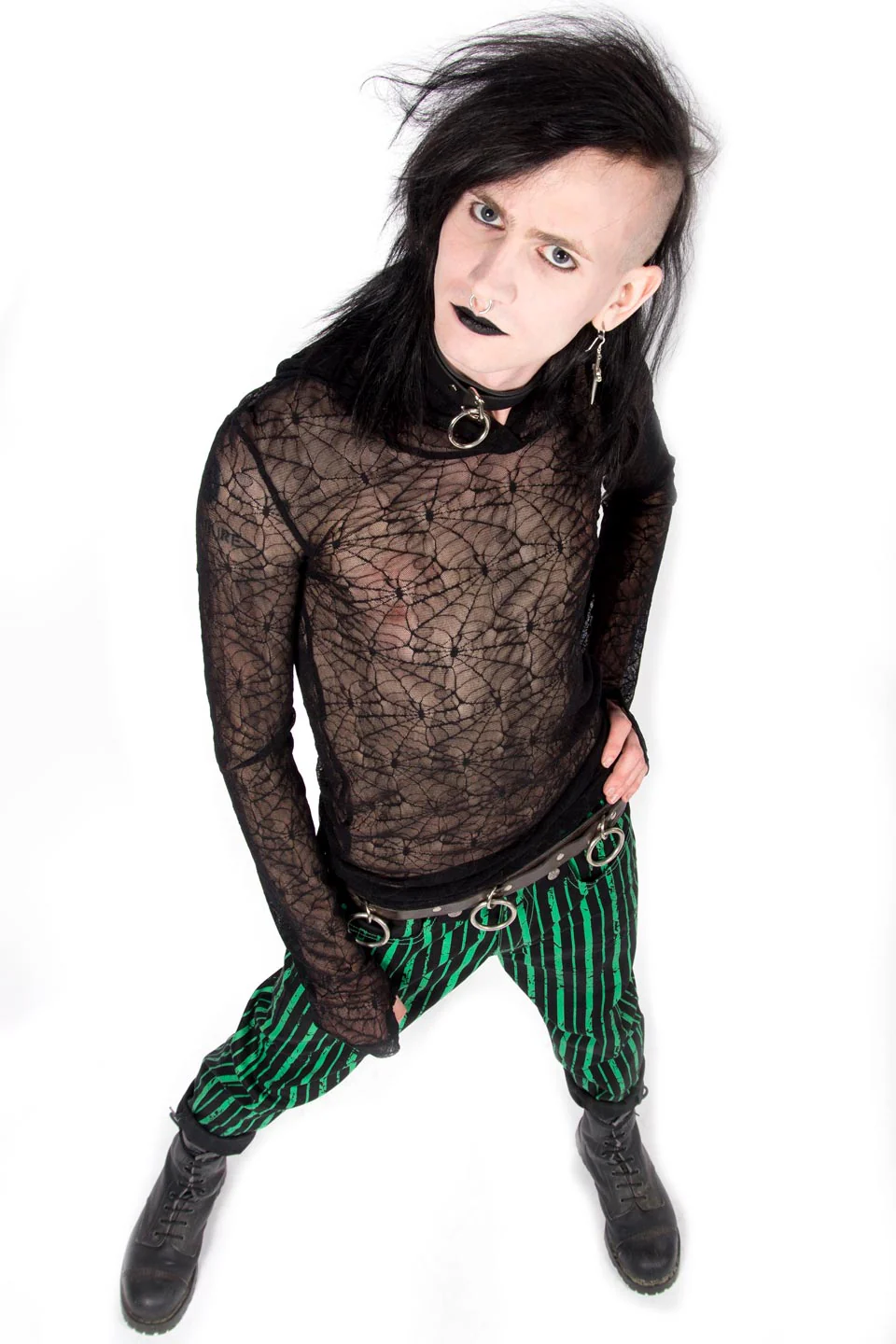 Vintage Ghoul School Distressed Jeans - Image 3