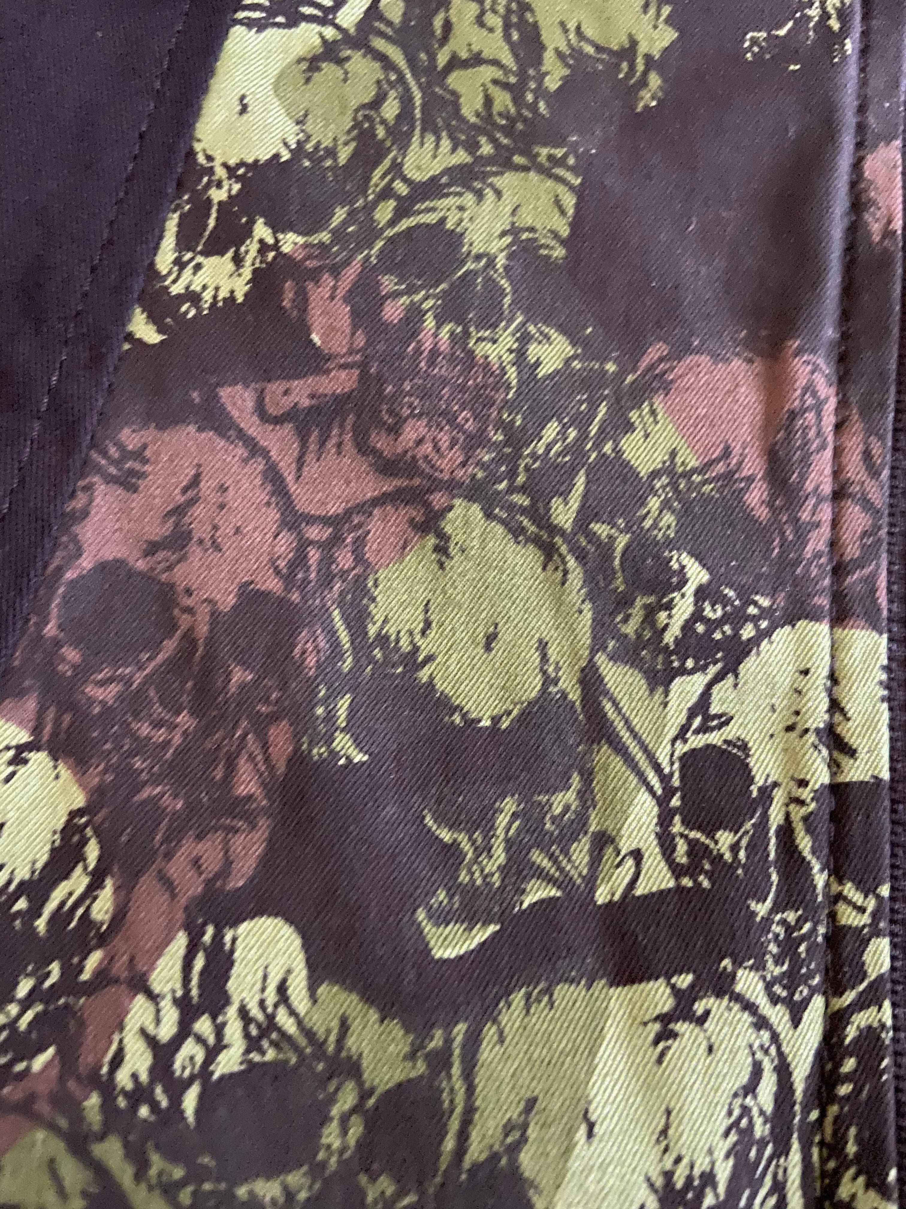 Vintage Lip Service Skull Camo Bustier - Image 3