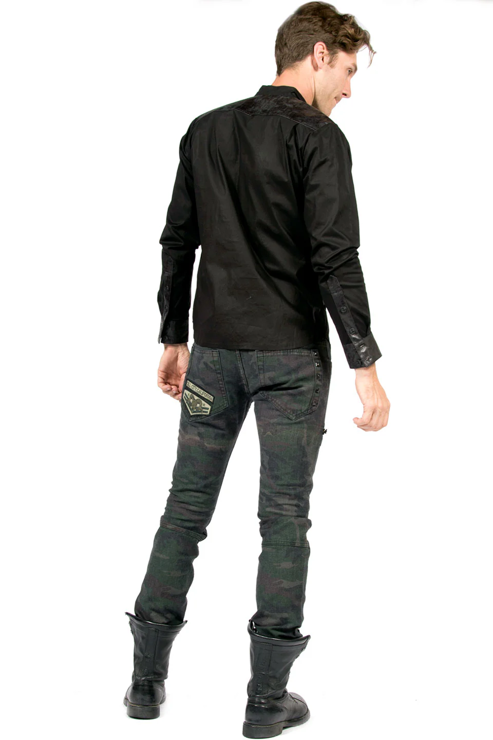 Vintage Blacklist Chain Button Up - Image 2