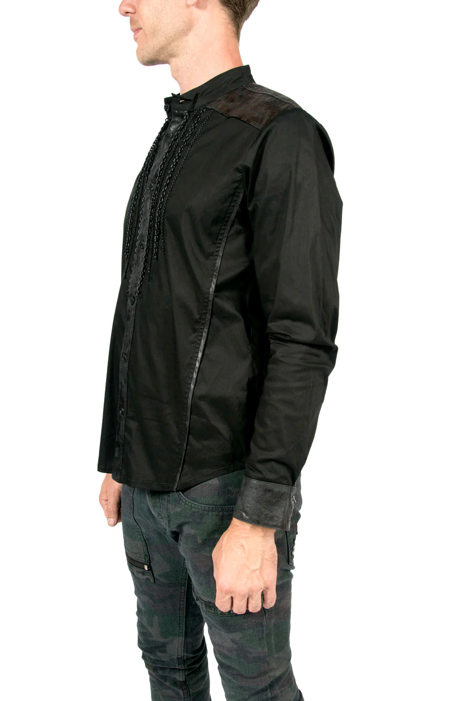 Vintage Blacklist Chain Button Up - Image 3