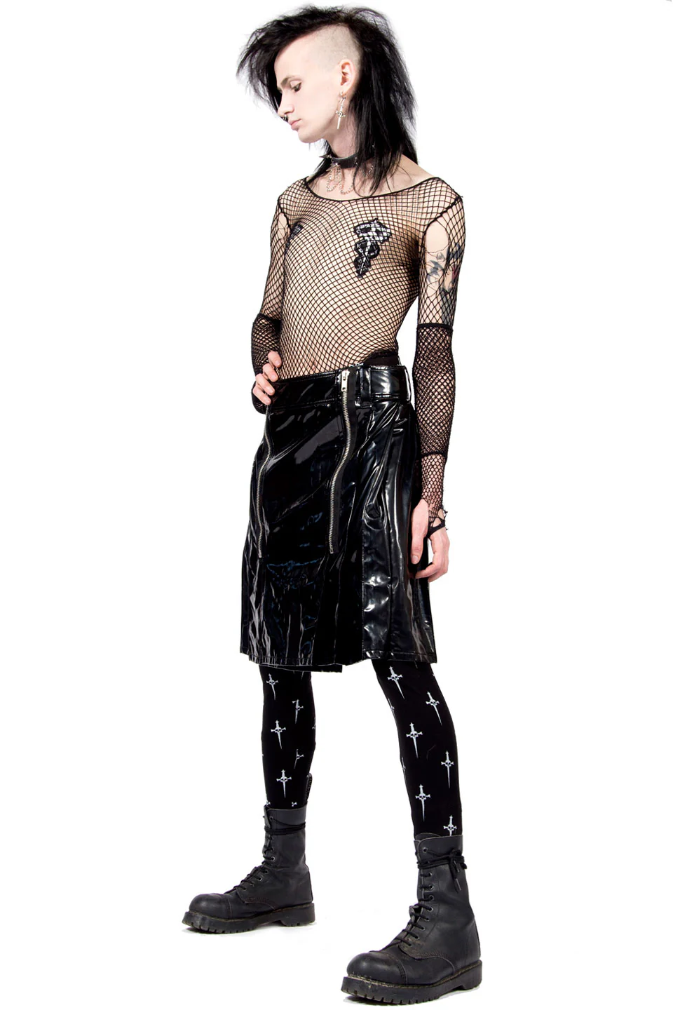 Vintage PVC Kilt - Image 5