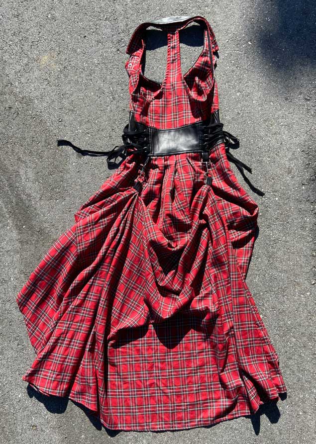 VINTAGE PLAID BALLGOWN - Image 2
