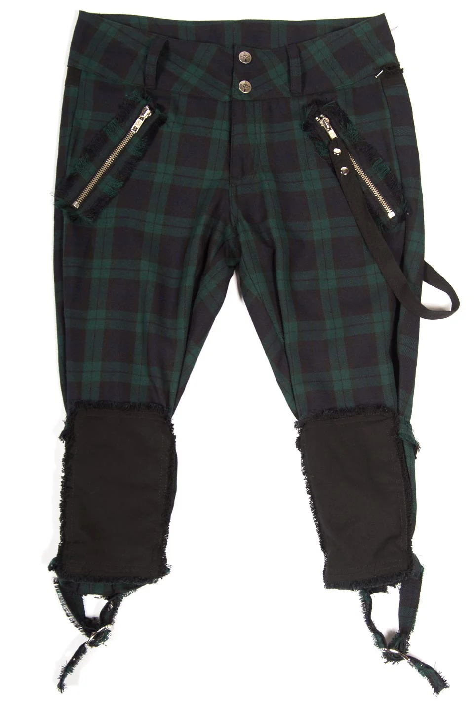 Vintage Punk & Disorderly Green Capri Pants - Image 4