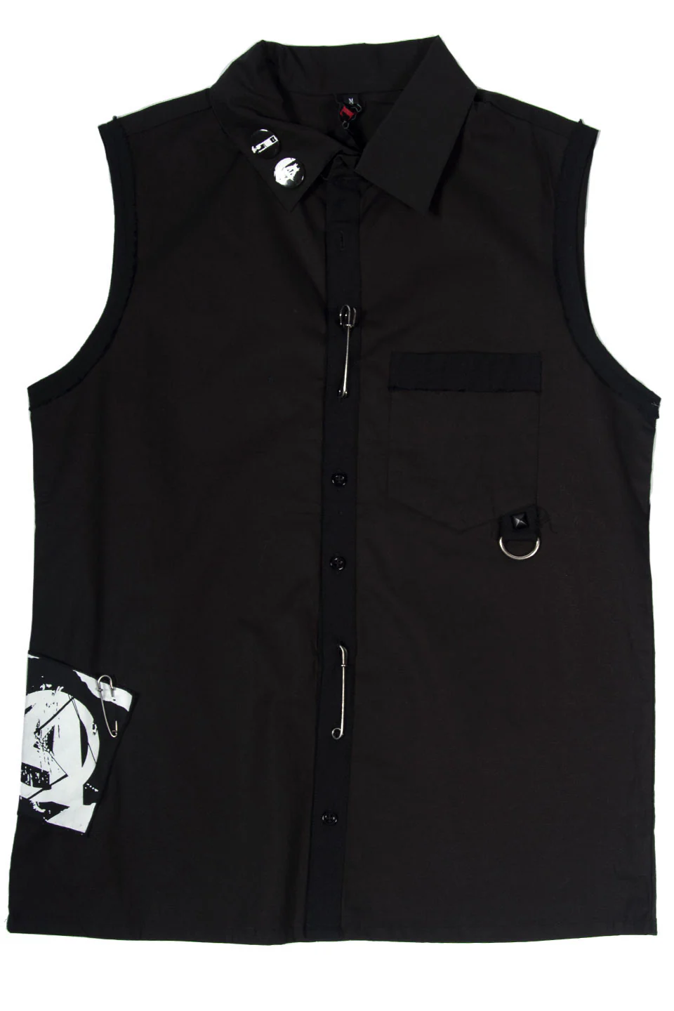 Vintage Punk & Disorderly Sleeveless Shirt - Image 4