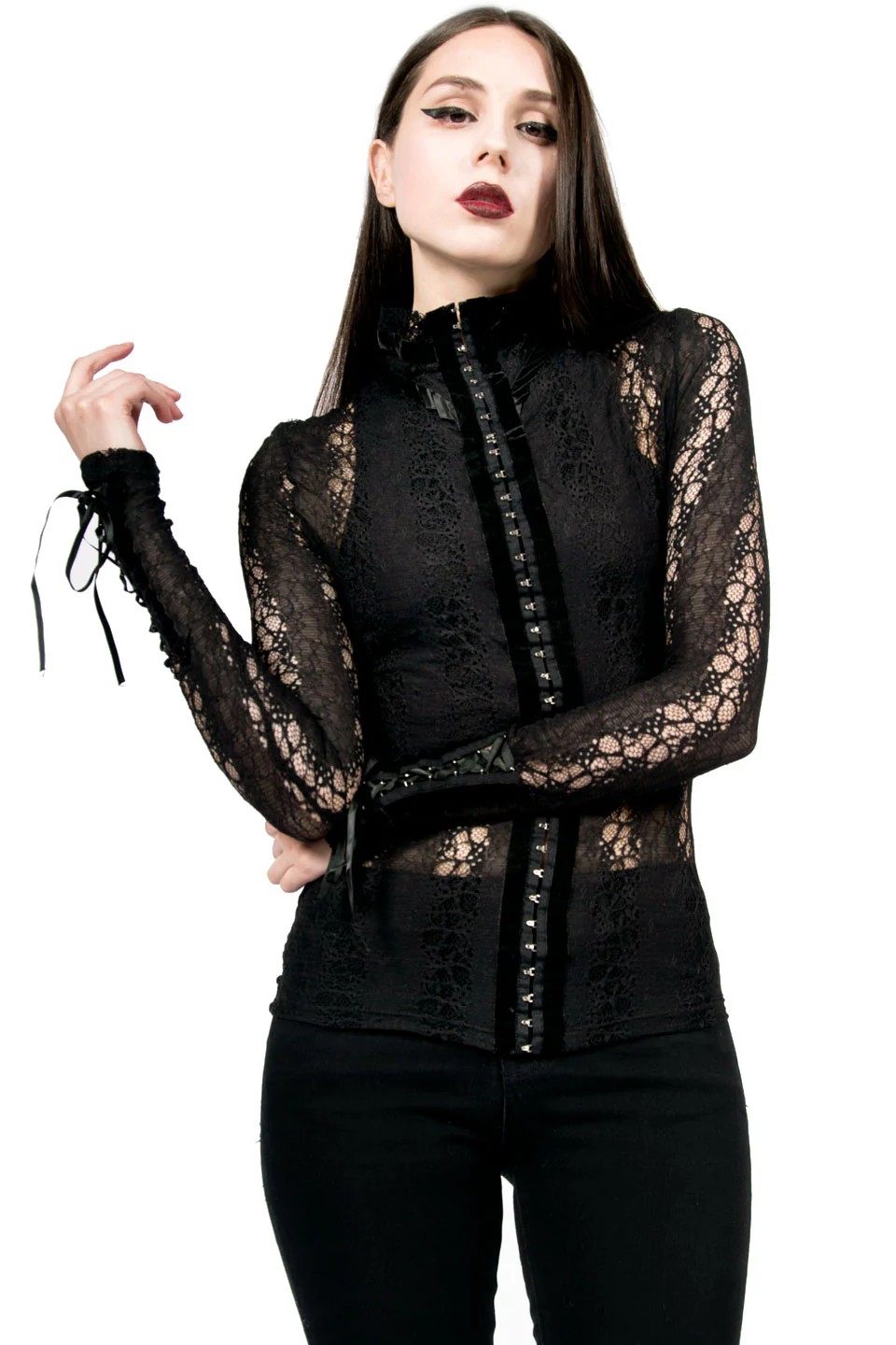 Vintage Blacklist Knit Top - Image 3