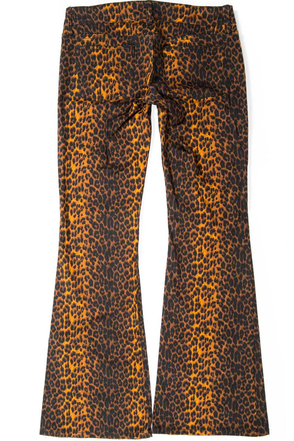 Vintage Leopard Boot Cut Jeans - Image 5
