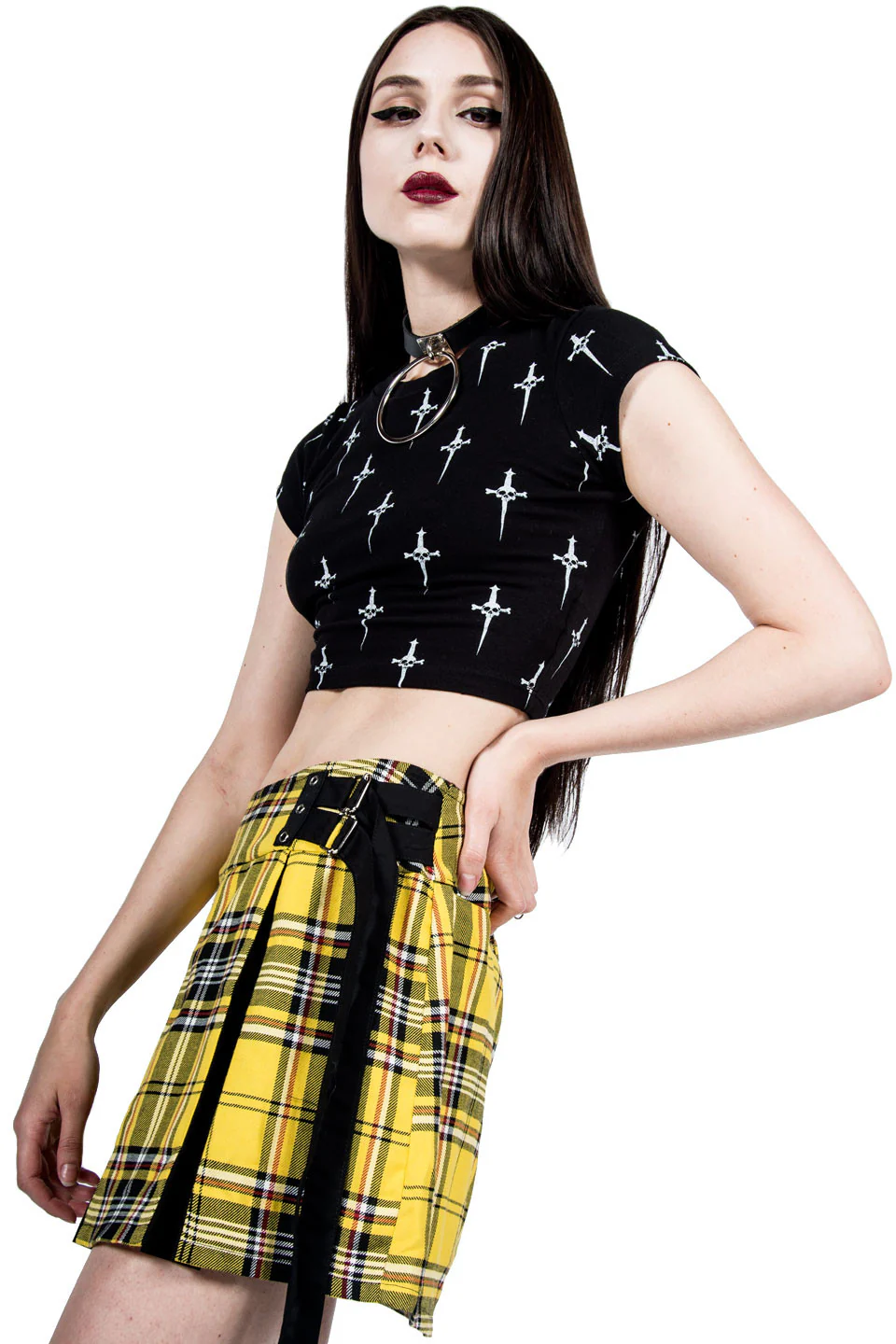 Vintage Perfectly Punk Mini Skirt - Image 4