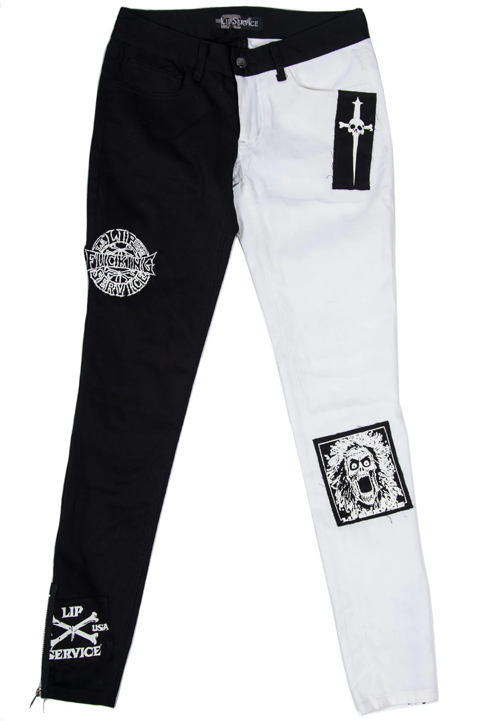 Vintage Punk & Disorderly Patch Jean - Image 4