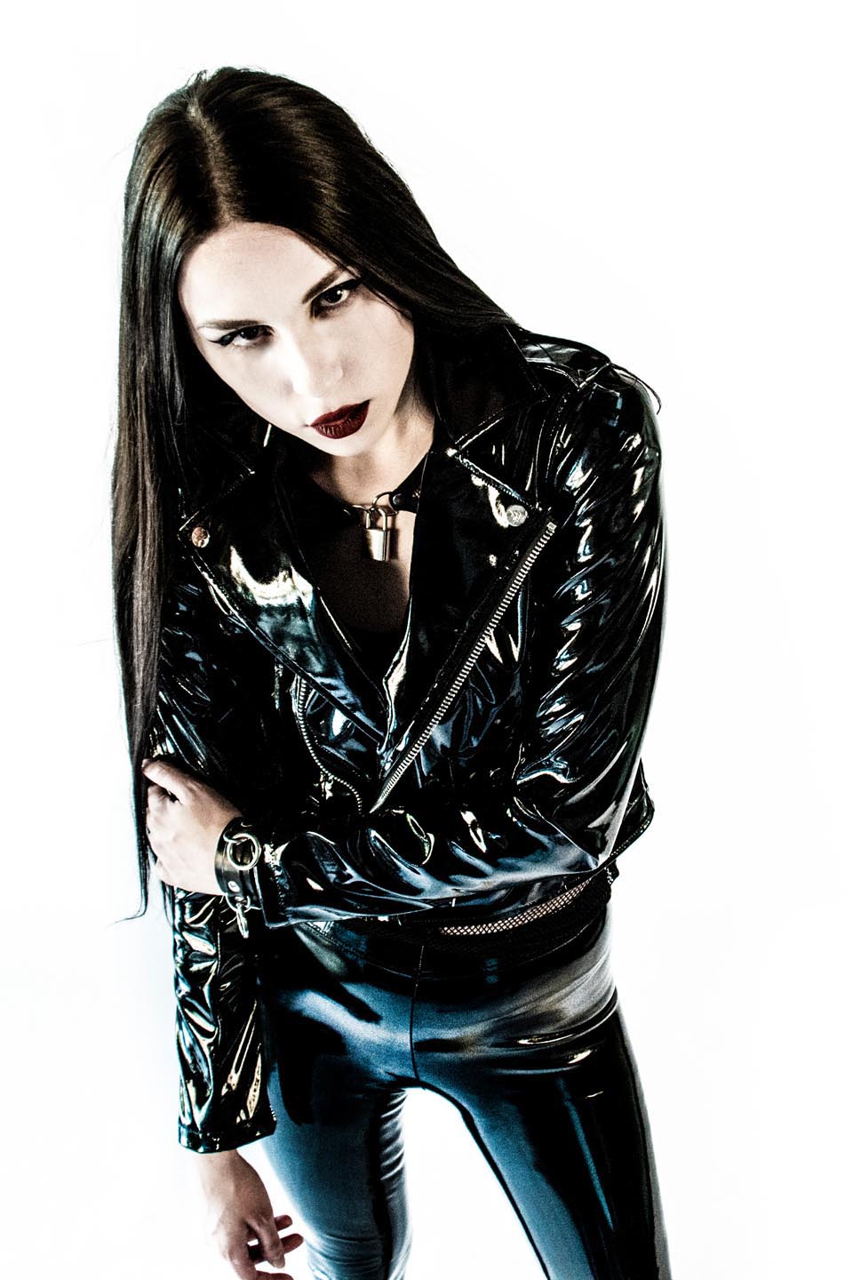 Classic Vinyl Moto Jacket - Image 6