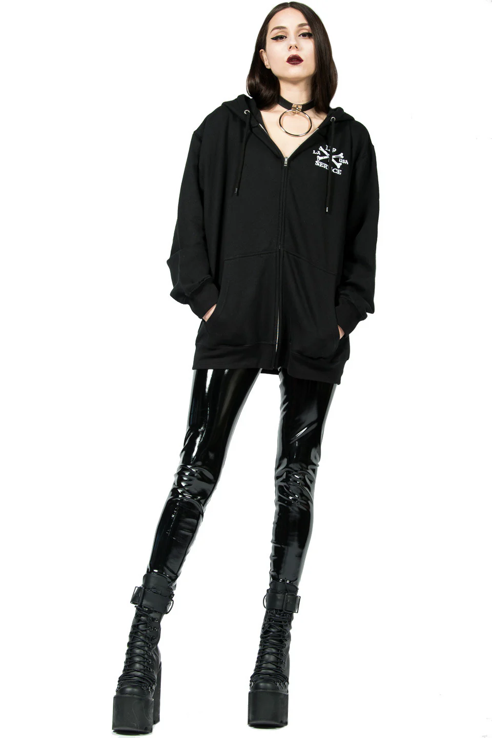 Dagger Zip Hoodie - Image 2